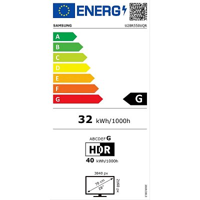 U28R550UQRXEN UHD monitor IPS SAMSUNG