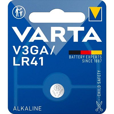 V3GA/LR41 1BP Alk VARTA