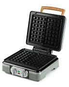 Vaflovač 4x7 s termostatem a časovačem - zelený - DOMO DO9279W