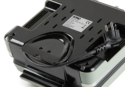 Vaflovač 4x7 s termostatem a časovačem - zelený - DOMO DO9279W