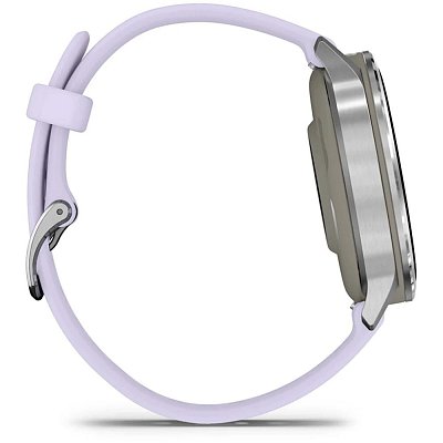 Venu 4 41mm Silver/Periwinkle Silic band