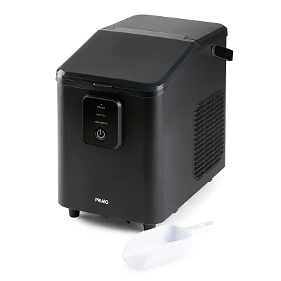 Výrobník ledu - matně černý, kompresorový - PRIMO PR409IB