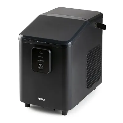 Výrobník ledu - matně černý, kompresorový - PRIMO PR409IB