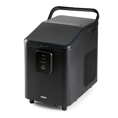 Výrobník ledu - matně černý, kompresorový - PRIMO PR409IB