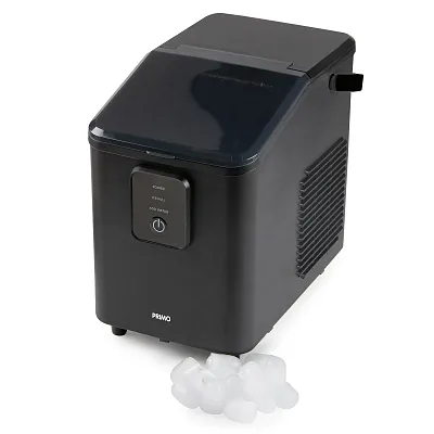 Výrobník ledu - matně černý, kompresorový - PRIMO PR409IB