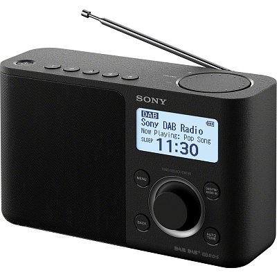 XDRS61DB rádio black SONY