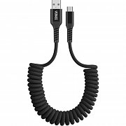 YCU 500 BK Kroucený kabel USB A/C YENKEE