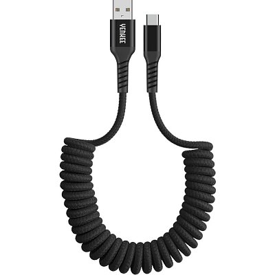 YCU 500 BK Kroucený kabel USB A/C YENKEE