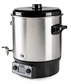 Zavařovací hrnec s LCD - volitelný nerez kohout - DO42329PC