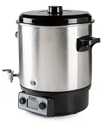 Zavařovací hrnec s LCD - volitelný nerez kohout - DO42329PC