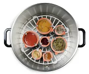 Zavařovací hrnec s LCD - volitelný plast kohout - DO42328PC