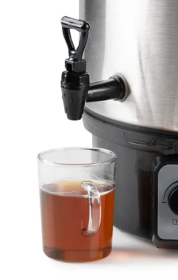 Zavařovací hrnec s LCD - volitelný plast kohout - DO42328PC