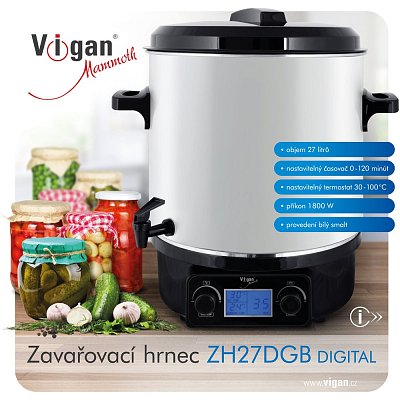ZH27DGX ZAVAŘOVACÍ HRNEC VIGAN