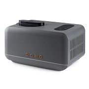 Zmrzlinovač s kompresorem - šedý - WOOD YOU - DOMO DO9306I